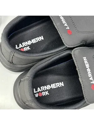 Larnmern L03301-8 Work Chef Shoes Womens 8 Black Slip Resistant Waterproof thumbnail 6