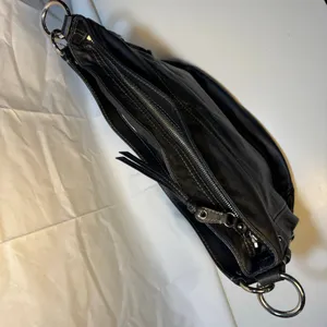 Coach Bag Black 'Zoe' E1032-F14706 Patent Leather Purse Hobo Shoulder Bag thumbnail 6