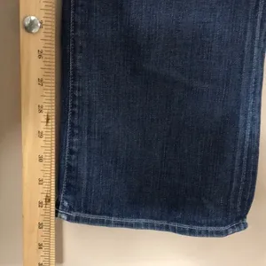 7 for all mankind distressed medium wash bootcut denim long denim jeans size 28‎ thumbnail 8