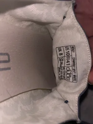 Wendy Hey Dude Chambray navy white size 10 thumbnail 3