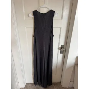 NWT‎ Free People FP Beach dark gray wide leg jumpsuit size xs thumbnail 7