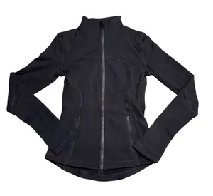 Lululemon Define Jacket Women‎ 4 Black Excellent Luon Full Zip Yoga Layer thumbnail 1