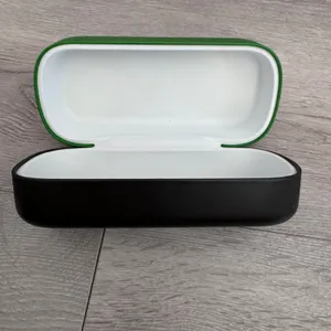Kate Spade New York Green Black Hard Shell Glasses Case‎ Hello Sunshine Logo thumbnail 3