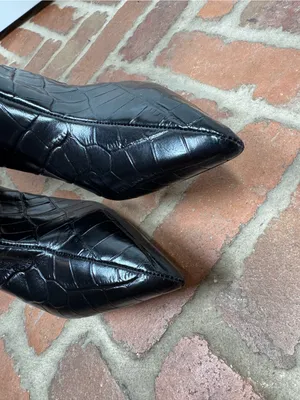 MARC FISHER Quinnie 2 Boots Size 7.5 Tall Low Stiletto Pointed Toe fun sexy thumbnail 6