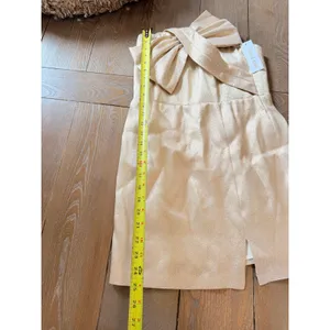 Yumi Kim Avery Dress Womens Gold‎ Brocade Strapless Bow Mini S DR-21803/238 thumbnail 6