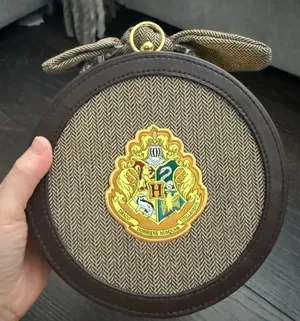 Universal Studios Harry Potter Epic Universe Herringbone Circle Crossbody Purse thumbnail 1