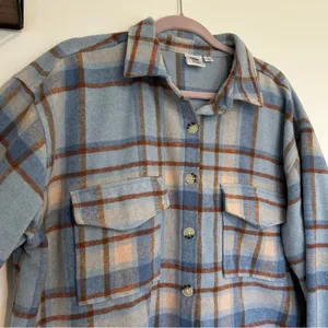 Ford Blue Official Licensed Product Bronco Button Front Flannel‎ Shirt XL thumbnail 3