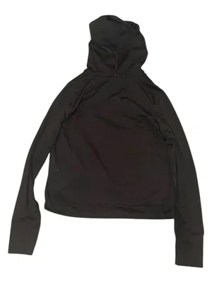Vuori Women's Halo Essential Hoodie - Black Heather - Size Medium (Like New) thumbnail 5