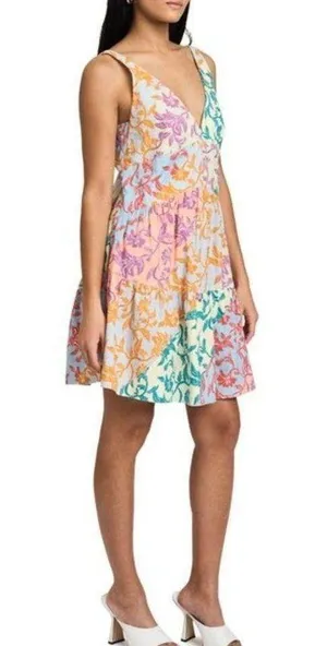 Derek Lam 10 Crosby Colette Stretch Cotton A-Line Dress thumbnail 2