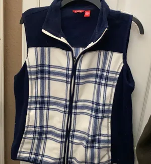 FINAL MARKDOWN IZOD fleece vest large thumbnail 1