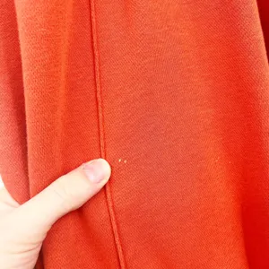 Nike Womens Orange Rogue Oversized Fleece Streetwear Jogger‎ Sweatpants Size M thumbnail 3