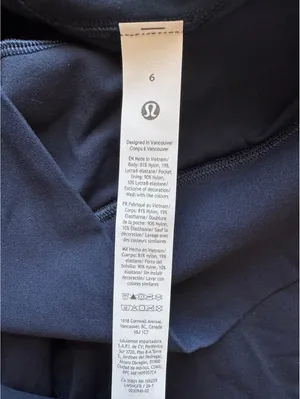 Lululemon Align Jogger High Rise 28” True Navy Regular New Version Size 6 NWT thumbnail 6