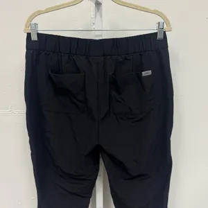FIGSPRO Women’s Skinny Zip Fly Trouser™ Large Uniform Doctor Stretch Black‎ thumbnail 7