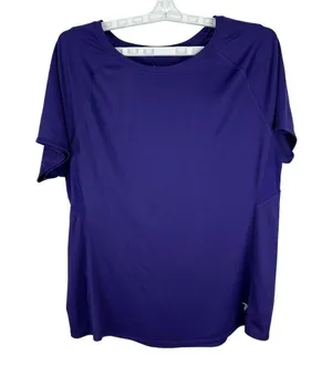 Old Navy Active Womens Short Sleeve Performance T-Shirt Retro Violet Size L thumbnail 1