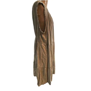 Indigo Soul Boho Sage Green Summer Dress Xl summer dress, workwear thumbnail 2