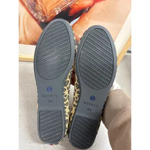 Rothy’s Sz 6.5 The Flat Spotted Animal Print Knit Retired Slip On Flat Shoes thumbnail 4