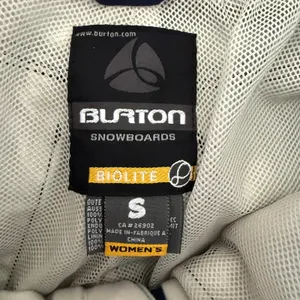 Y2K Vintage Burton Navy Blue Cargo Snowboard Pants Small Infinite Carve thumbnail 8