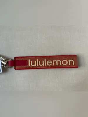 Lululemon Lunar New Year Never Lost Keychain *Metallic Wordmark thumbnail 7