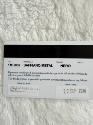 Prada Black Saffiano Leather ID Badge Holder thumbnail 7