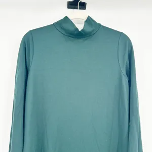 Bryn Walker Womens Dark Green Modal Blend Lagenlook‎ Mock Neck Maxi Dress Size S thumbnail 3