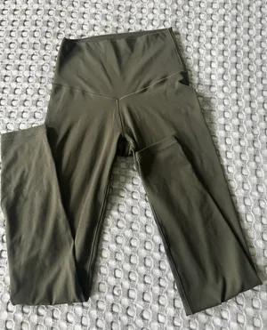 Offline Aerie High-Waist khaki green/olive Leggings thumbnail 1
