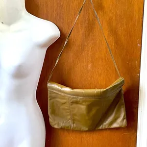 80s wide deco crossbody bag brown thumbnail 7
