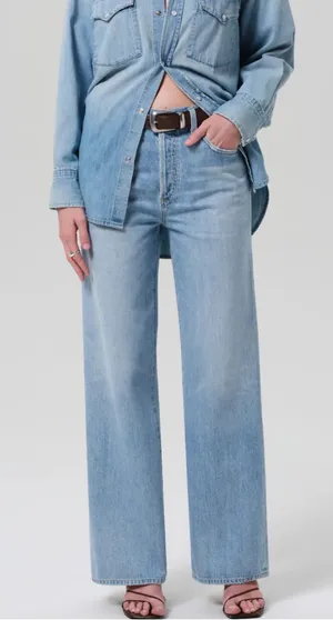 NWOT Citizens of Humanity Anina wide leg jeans 24 thumbnail 1