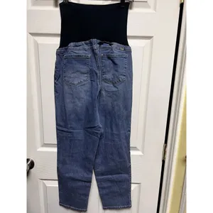 1822 Denim Maternity Pull‎ On Jeans Womens Size 14 32 Light Wash Denim CTDc thumbnail 4