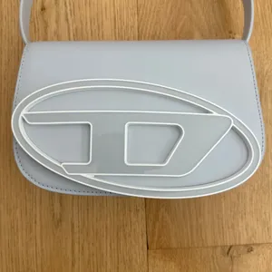 Diesel Leather Bag 1DR Size Regular Gray White thumbnail 2