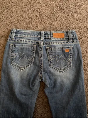 Miss Me Sunny Skinny Jeans 29 Medium Wash Distressed Western Rock Grunge Y2K 90s thumbnail 9