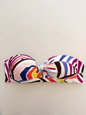 Kate Spade Geobrella Bikini Set Womens Swim Multicolor Tropical Beach Vacation thumbnail 3