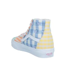 Vans Sk8 High Multicolor Gingham Cherry Tapered Checkerboard Womens Size: 7 thumbnail 3