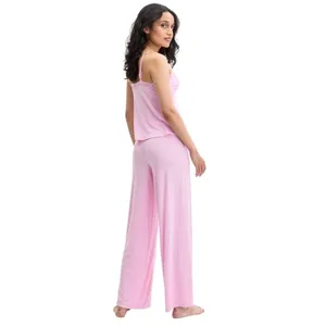 NEW INC International Concepts Lace-Trim Knit Lounge Sleep Tank Top Pale Pink XS thumbnail 6