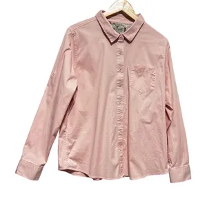 King Ranch Women Western‎ Coastal Cowgirl Button Up Top L Pink Prairie Country thumbnail 1