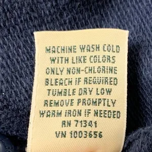 L.L Bean Women’s Outdoors Blue Pullover Hooded Sweatshirt, Sz Small thumbnail 11