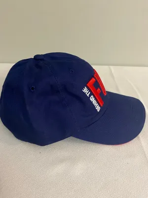 Carnival adult unisex navy blue and red hat one size thumbnail 3