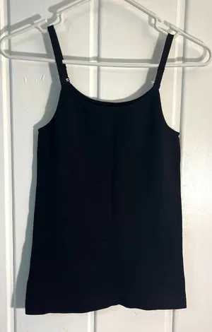 Shapermint Essentials Black Shapewear Cami Tank Smoothing Stretch Sz L thumbnail 1