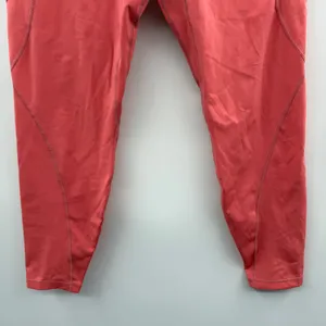 Le‎ Ore Coral Pink High Rise Cropped Pull-On Leggings Sz L thumbnail 3