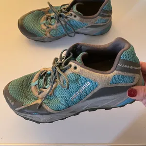 Patagonia Women's Teal and Gray Trail Walking Shoes thumbnail 3