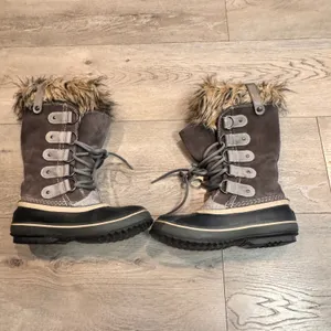 Sorel Joan of Arctic Winter Snow Boots Faux Fur Lined Waterproof Lace‎ Up Sz 5.5 thumbnail 9