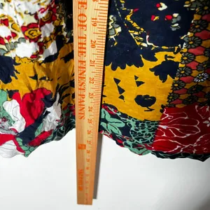 Orientique Naturally Australian Top Large 100% Cotton Floral Patchwork thumbnail 5