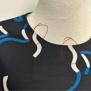 Diane Von Furstenberg Black Blue Ivory Sleeveless Scottie Wool Silk Top Medium thumbnail 11