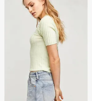 Free People NWT Friday Morning Swift Tee Small thumbnail 2