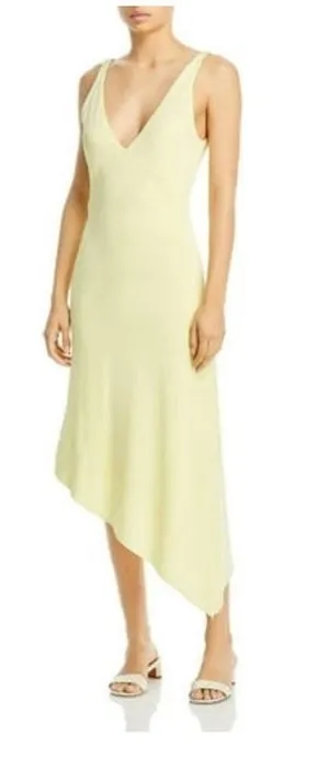 Remain Womens Gosha V-Neck Calf Midi Dress Sz US 2 thumbnail 1