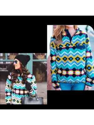 Patagonia Synchilla Retro Timber Twist Navy Blue Fleece Snap T Pullover Sweater thumbnail 2
