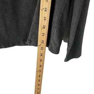 Eddie Bauer Women's Size‎ Small Petite Soft Grey Baselayer Turtle Neck Top thumbnail 6