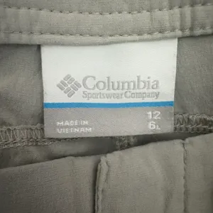 3127 | Columbia Saturday Trail Stretch Hiking Shorts Khaki Tan Womens 12 thumbnail 7