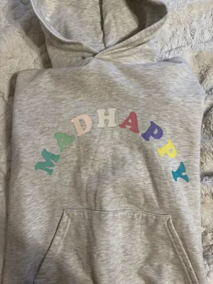 Grey Madhappy Hoodie thumbnail 1
