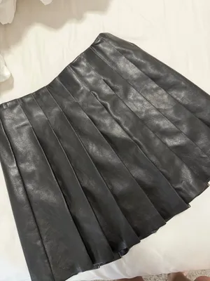 VICI Leather Skirt Black thumbnail 2