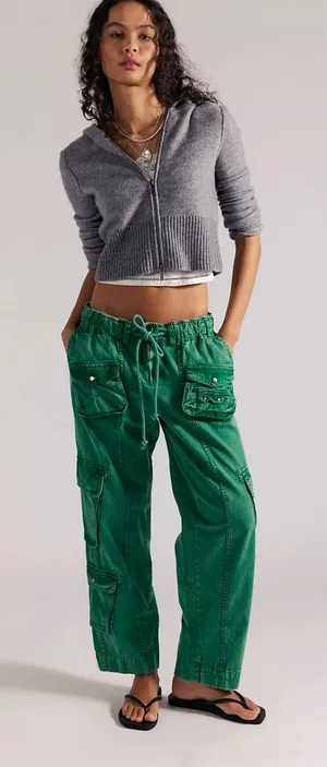 Free people Tahiti Pull-On Cargo Pants thumbnail 1